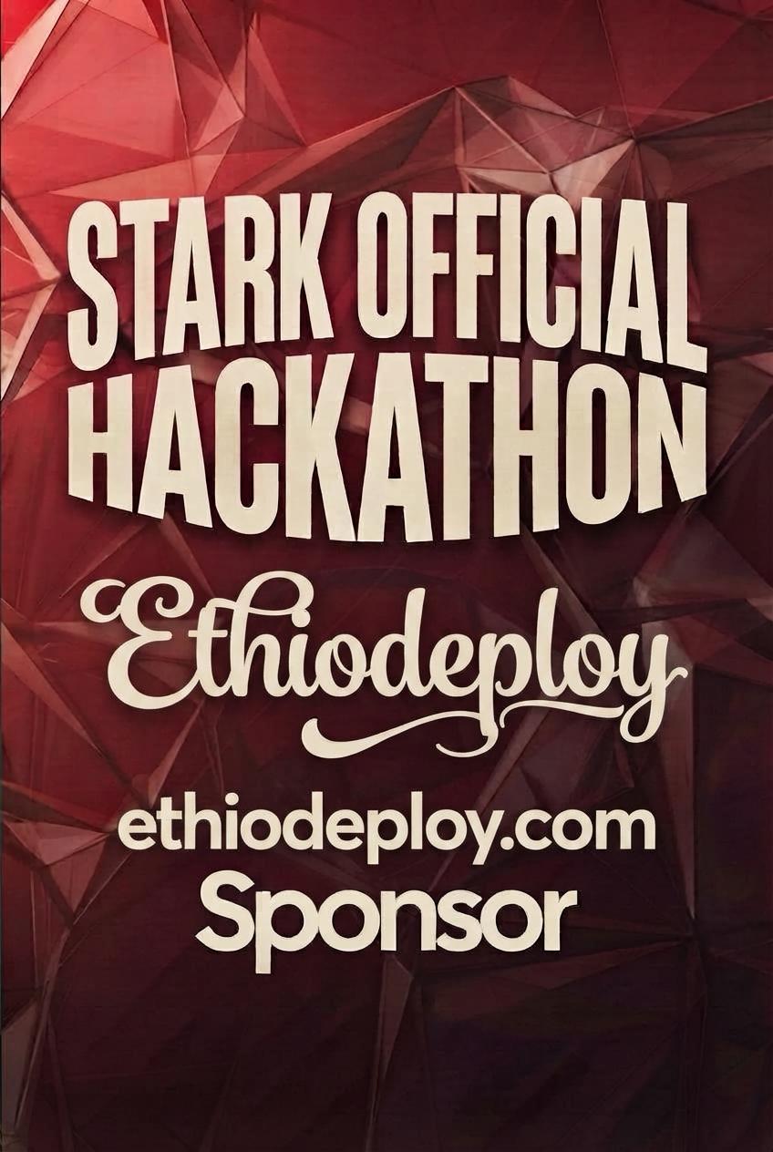 EthioDeploy, sponsor of the STARK Official Hackathon